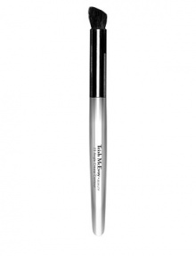 Versatile angled brush with the finest quality hair is designed for contouring or highlighting the eye area. 5 Lucite handle. 