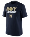 Catch this training shirt by Nike featuring the Navy Midshipmen and score the winning goal!