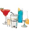 What are you drinking? The Bar in a Box set helps you serve and savor a variety of tasty cocktails, from frozen margaritas to classic cosmos. Mixing glass features recipes to help you shake, pour and perfect your favorites.