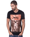 Need some fierce style this season? Add this t-shirt from Marc Ecko Cut & Sew under your hoodie.