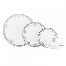 Marchesa by Lenox Empire Pearl 5 Piece Place Setting