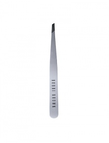 Keep brows groomed with this deluxe tweezer, crafted by Rubis of Switzerland. In stainless steel, this slant-tip instrument is considered the finest on the market. Comes with a rubber cap to protect the precision tip. 