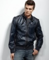 Keep your zip. This jacket from INC International Concepts is a lightweight option for a fast-lane look.