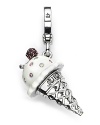 A vanilla ice cream cone is a delicious treat for you and your charm bracelet. From Juicy with tiny sparkling sprinkles.