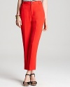 Enhance your wardrobe with the season's chicest style statement. These shiny MARC BY MARC JACOBS pants marry a cropped and tapered silhouette with a high waist and a vivid red hue.