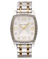 Double the fashion with this sleek and rich two-tone watch from Juicy Couture's Beau collection.