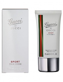 This fresh new addition to the iconic franchise was created specifically for the active, on the go Gucci man. He aspires to a casual, clean fragrance that is easy to wear for his active, outdoor moments. 