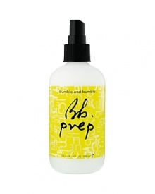 A nutrient-rich detangler and styling primer. Full of herbs and vitamins that condition hair and soothe the scalp, this rich elixir reveals texture, enhances the performance of styling products and quickly refreshes already styled hair without weighing it down. Great for natural looks. Designed to help stylists backstage at fashion shows where time is of the essence and shampooing isn't an option. Usage: Spray on damp or dry hair. Give your scalp a massage, then comb through and style. Layer under Thickening Hairspray for the ultimate blow dry.Product Recipe: 1. Layer Prep under Thickening Hairspray for volume with medium hold. 2. Layer Prep under Styling Creme to create sleek, glossy waves with lasting hold.