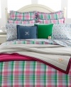 Retreat to a bed of springtime flowers every night with Lauren by Ralph Lauren's Caitlin pillowcases. Featuring 200-thread count cotton with self-hem detail.