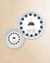 Mealtime will never be the same once your little ones have a personalized plate and bowl to sit down to...they'll be eager to sit down at their very own spot every time! And no worries about when the plate or bowl is dropped, since they're designed to withstand breakage.