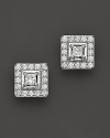 Diamonds set in 14K. white gold.