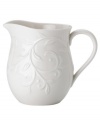 An elegant white-on-white dinnerware pattern featuring an embossed vine motif and interior glaze, the Opal Innocence Carved collection of dinnerware and dishes gets your table set for refined dining every day. Qualifies for Rebate