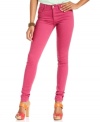 With an on-trend bold pink wash, these Joe's Jeans skinny jeans are a must-have for the season!