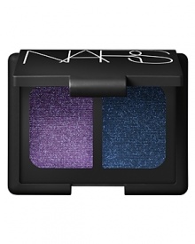 Same longwearing crease resistant formula as the NARS Single Eyeshadow, in a series of uniquely paired color combinations. Worn together or alone, all eyeshadows can be applied sheer or built up for a more dramatic effect. All powder eyeshadows can be used wet or dry.