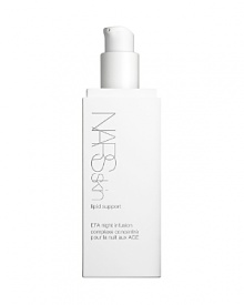 Intensely concentrated with over 95% of lipid enhancing ingredients, the EFA night infusion's antioxidant rich formula works to strengthen and repair the epidermis by replenishing naturally occurring lipids back into the skin. Skin is instantly revitalized, more vibrant and visibly hydrated.The exclusive NARSskin Omega-3 Lipid Support System™, an essential fatty acid complex, nourishes and repairs the skin cells deep within the lipid layer. The skin's absorption ratio is optimized as the complex simulates the skin's lipid content, ultimately allowing the skin to increase its intake of hydration. Free of dyes and synthetic fragrance, the serum formula contains vital skin nourishing ingredients including Omega-3, ceramides and açai oil, which repair, support and protect the skin, for supple, rejuvenated results.