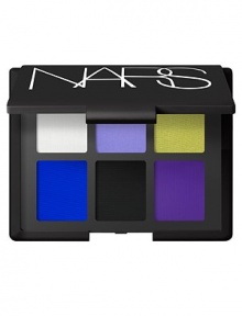 Leave no look unimagined. Vibrant violets juxtapose with chartreuse and vivid blue in an edgy, electro-cool color palette for eyes. Made in Canada.