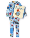 This Books to Bed Paddington Bear pajama set includes the book and pajamas adorned with characters from the beloved children's story.