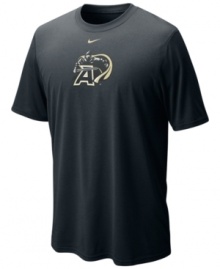 Keep team spirit rolling with this Army Black Knights NCAA t-shirt from Nike.