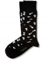 Greet the season with these festive socks from Club Room.