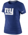 Team player. Show support for your favorite football team in this New York Giants NFL t-shirt from Nike.