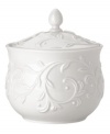 An elegant white-on-white dinnerware pattern featuring an embossed vine motif and interior glaze, the Opal Innocence Carved collection of dinnerware and dishes gets your table set for refined dining every day. Qualifies for Rebate