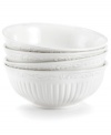 Throughout the world, the name Mikasa is synonymous with unparalleled taste and quality in fine tableware, giftware, and collectibles. The lovely neoclassical Italian Countryside dinnerware and dishes collection by Mikasa brings the ease of sunny Italy to your informal entertaining, in creamy white glazed stoneware.