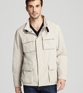 Michael Kors Belted Collar Utility Jacket