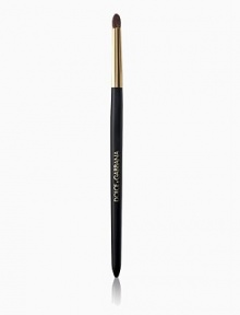 EXCLUSIVELY AT SAKS. From the gold monogrammed black handles with their gilded ferrules, to the precision shaped bristles crafted in natural hair, this elegantly balanced brush puts supreme artistry into the hands of the user with a sensual feel and the touch of luxury that each brings to the skin. 