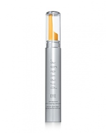 Discover the power of PREVAGE® with revolutionary Idebenone, still unsurpassed as the most effective antioxidant* with an EPF® rating of 95. Proven to minimize the appearance of lines, wrinkles, age spots, discolorations and improve the look of firmness, radiance and sun damaged skin. Try our NEW PREVAGE® Eye innovations where: 97% of women tested saw an immediate improvement in the look of skin around the eyes.**For intensive visible correction to skin's appearance, to help fight aging signs.