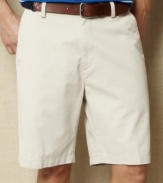 Don't sell your style short. Put on a pair of these classic twill shorts from Nautica for a complete casual look.