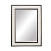 Simple and modern in design, this wall mirror compliments the Hughes bedroom collection.