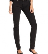 MICHAEL Michael Kors' skinny jeans easily amplify a casual outfit with a bold dose of rich black.