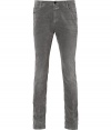 Work a modern edge into your everyday casual essentials with Closeds soft grey anthracite trousers - Flat front, classic five-pocket style, button closure, belt loops - Contemporary straight slim leg - Wear with tees and edgy knits, or with casual button-downs and kick-around boots