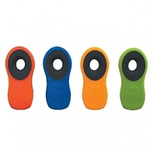 OXO International's Clips will help you organize your home, office, garage or workroom. Functional and colorful, the Clips feature sturdy plastic construction and soft, comfortable grips. Use the All-Purpose Clips to seal bags, post notes and organize papers. Non-slip mouths hold items securely and hanging holes allow the clips to be hung on a nail, hook, peg or line. The magnet on the back allows for convenient storage or display.