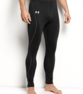 Add an extra layer of protection to your cold weather wardrobe with these Under Armour® leggings.