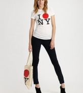 Show your support along with over 60 fashion designers in this cotton graphic tee. Fashion Girls for Japan will donate 100% of the proceeds from the sale of this tee towards disaster relief efforts in Japan.Crewneck Short sleeves Pullover style About 25 from shoulder to hem Cotton Machine wash Imported