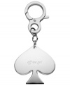 Engraved with off we go, the silver-plated Silver Street key chain will get you in and out with the impeccable style of kate spade new york. A fabulous gift!