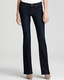 An ultra-dark wash makes this bootcut pair from Paige Denim the perfect pick for day-to-night wear.