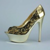 Fahrenheit Hucci-26 Peep Toe Stiletto