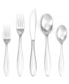 Shining in best-quality stainless steel, the Fontour flatware set includes four place settings with clean lines and a modern sensibility to complement a variety of dining styles. Pair with the Fontour hostess set, also by Ginkgo.