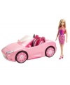 Mattel's Barbie doll only travels in style and her 2012 convertible features everything she needs to cruise around town.