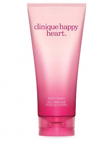 Refreshing bath and body gel foams luxuriously, bathes you in the Happy scent. A wealth of flowers, a hint of warmth. Use it and have a happy heart. 6.7 oz. 