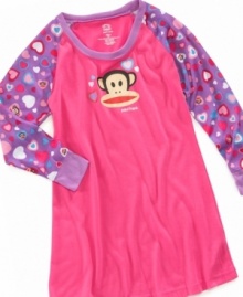 Monkey in the middle – this your little monkey will love sleeping in this shirt from Paul Frank.