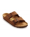 Comfortable and classic, these original Birkenstock men's sandals complete a casual look.