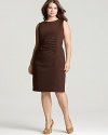 Jones New York Collection Plus Size Shirred Sheath