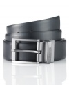 Double your options, maintain your singular style. This reversible belt from Kenneth Cole does it all.