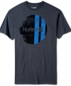 Solid tee by Hurley with graphic on front and made from 100% cotton for all day comfort.