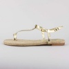 Wild Diva Delish Toe Strap Sandal