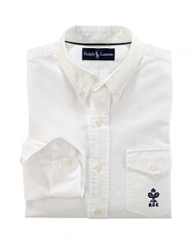 Polo Ralph Lauren Cotton Oxford Bleecker Sport Shirt - Slim Fit