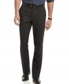 A cool classic.  This twill pant from Perry Ellis is perfect for your work wardrobe.